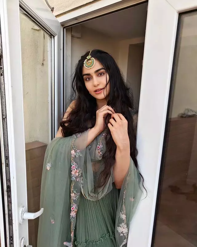 Adah Sharma Blooms in Floral Fantasy Adah Sharma Blooms in Floral Fantasy