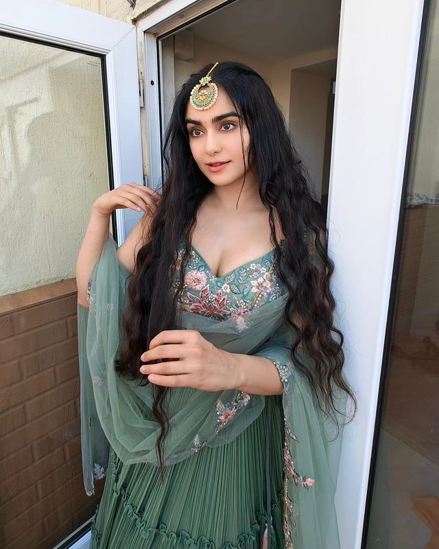 Adah Sharma Blooms in Floral Fantasy Adah Sharma Blooms in Floral Fantasy