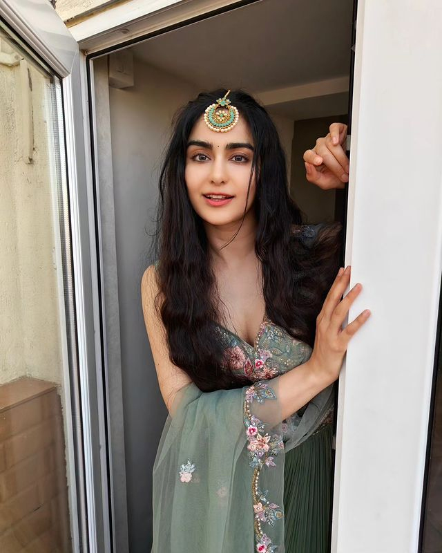 Adah Sharma Blooms in Floral Fantasy