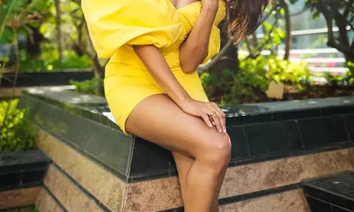 Pooja Hegde Shines in Sunny Yellow Pooja Hegde Shines in Sunny Yellow