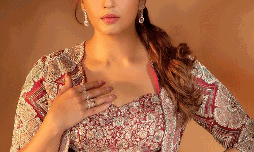 Huma Qureshi Stuns in Cherry Red
