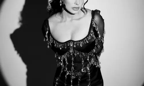 Nandini Rais Shiny Snaps in Black