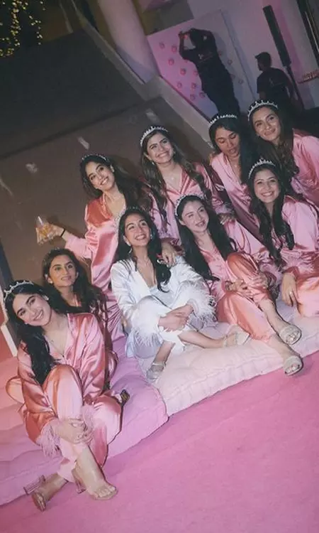 Janhvi Kapoor Makes a Splash in Pink Pajama Party!