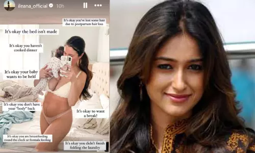 ప్ర‌స‌వానంత‌ర క‌ల్లోలంపై ఇల్లీ పోస్ట్