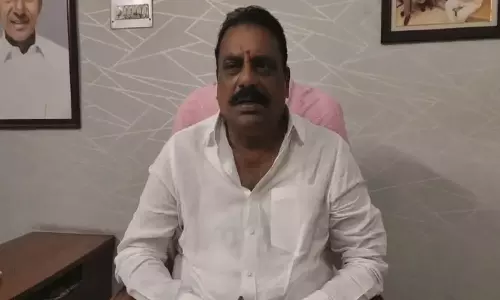 కాంగ్రెస్‌లోకి వెళ్ల‌కుండా ఎమ్మెల్యేకు వార్నింగ్‌!