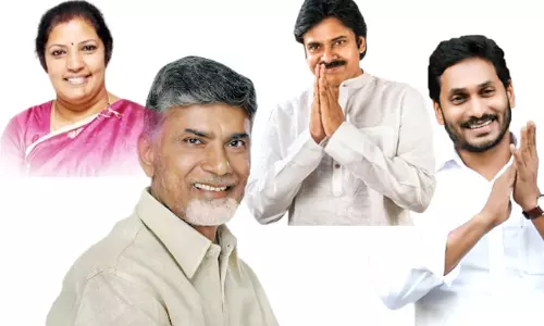 ఏపీలో కొత్త సర్వే ఫలితాలు...లోకేష్ - పవన్ స్థానాల్లో ఫలితాలివే!