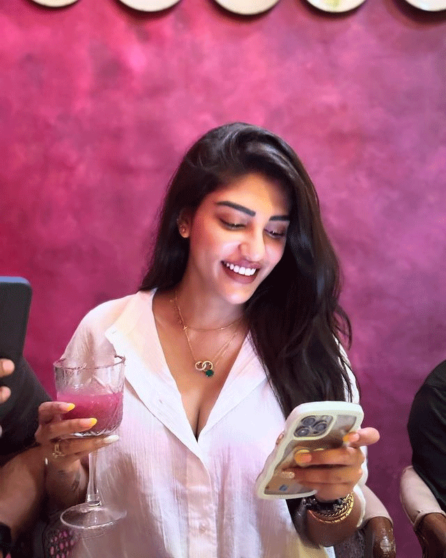 Supritha Naidus Stunning Sunset Soiree Supritha Naidus Stunning Sunset Soiree