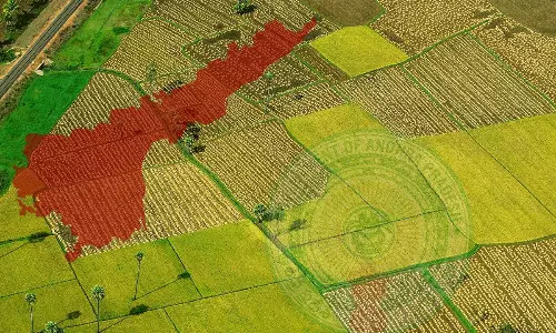 నవ్విపోదురు గాక... ల్యాండ్  టైట్లింగ్  యాక్ట్ పై పిల్లి మొగ్గలు!