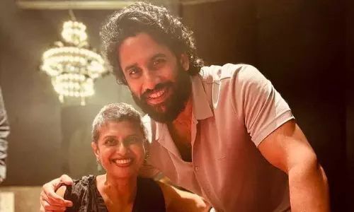 అమ్మ‌తో అప్యాయంగా చైత‌న్య  ఇలా!