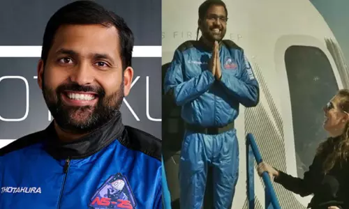 రోదసీలోకి వెళ్లి తొలి పర్యాటక భారతీయుడు తోటకూర గోపీచంద్