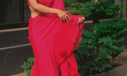 Natasha Bharadwaj Feather Cut Blouse is Unmissable