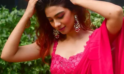 Natasha Bharadwaj Feather Cut Blouse is Unmissable