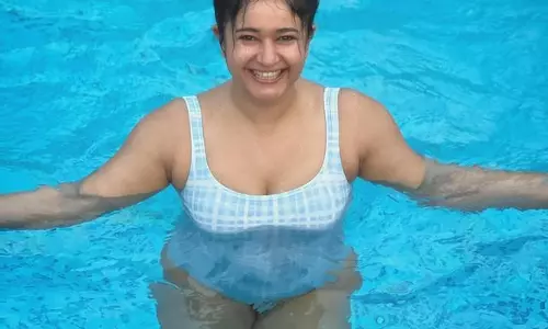 Poonam Bajwa Makes Waves in a Bold Monokini!