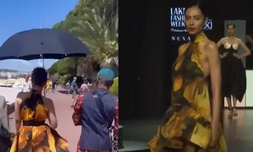 వీడియో: కేన్స్‌లో అదితీరావ్ గ‌జ‌గామిని వాక్