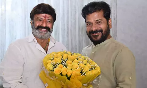 సీఎంతో న‌ట‌సింహ బాల‌కృష్ణ‌ భేటి