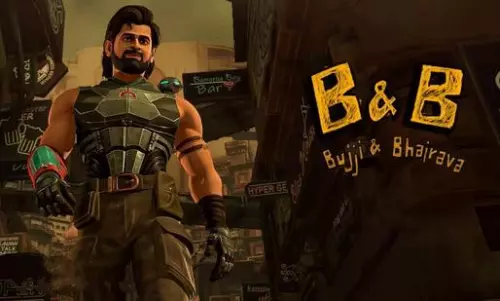 బుజ్జి - భైరవ.. యానిమేషన్ ట్రైలర్ ఆగయా..