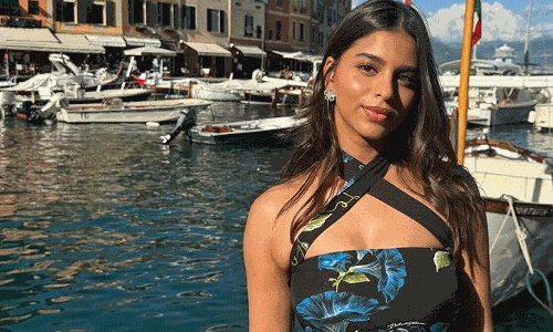 Suhana Khan Enjoys Holiday In Italy