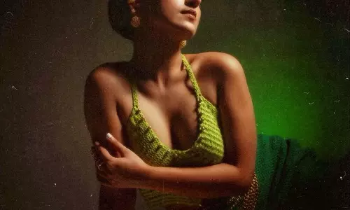 Sanjeetas Stellar Look in Green