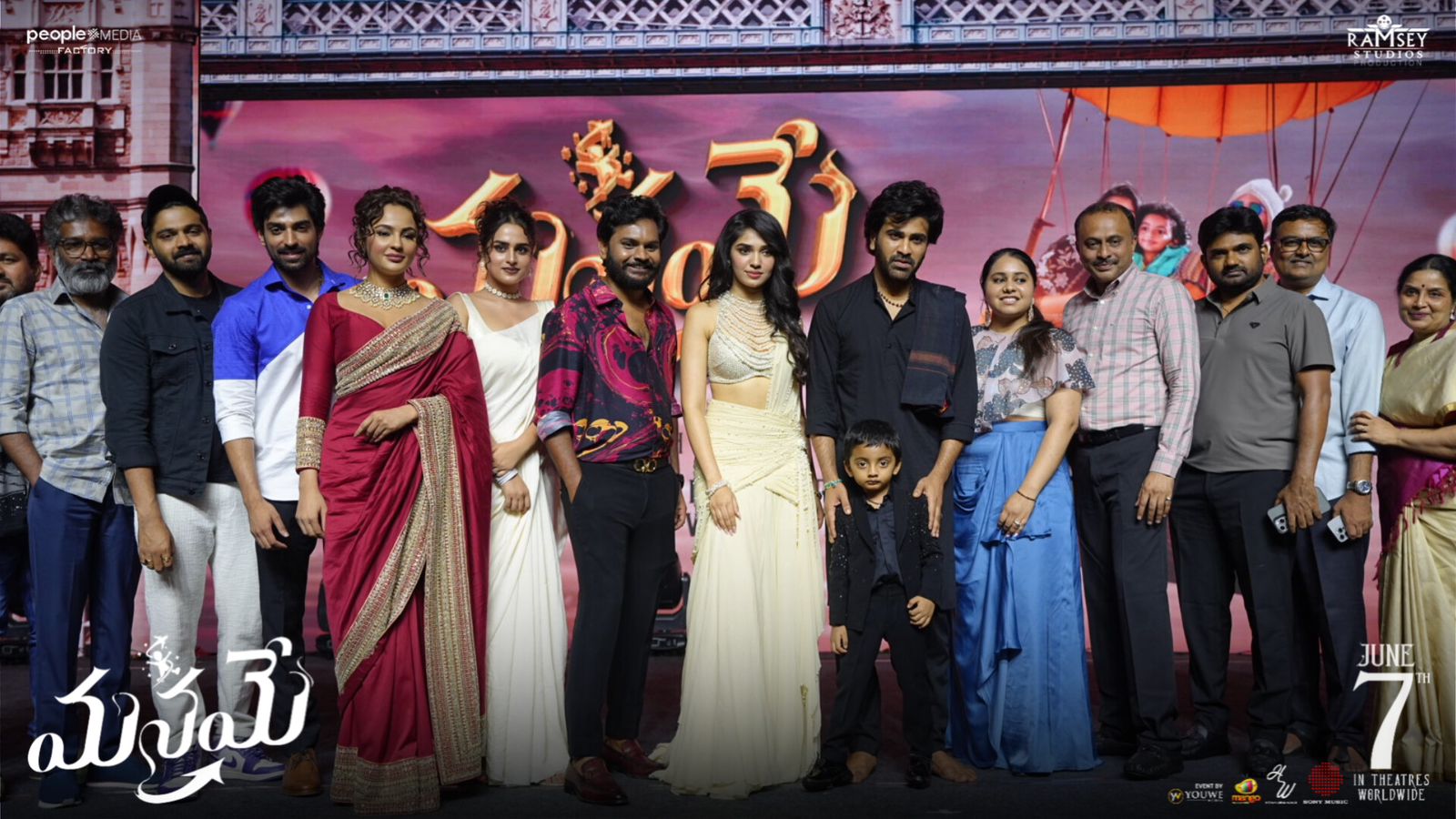 Sharwanand Charming Star Manamey Is 35th movie Prerelease Event