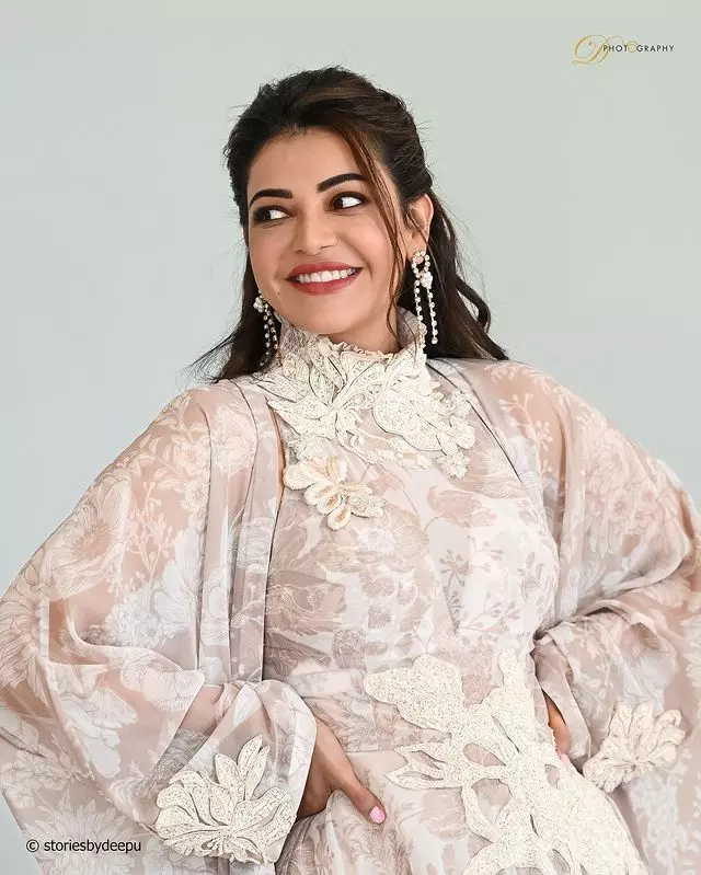Kajal Looks Like A Dream in White