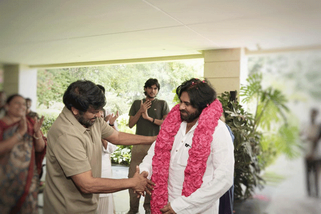 Celebrations At Mega Family Home on Pawan Kalyan Victory Celebrations At Mega Family Home on Pawan Kalyan Victory