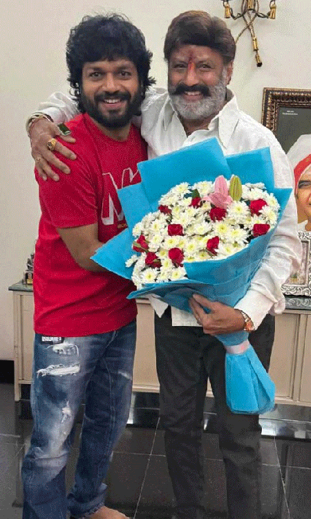 Tollywood celebrities meet and greet Balakrishna