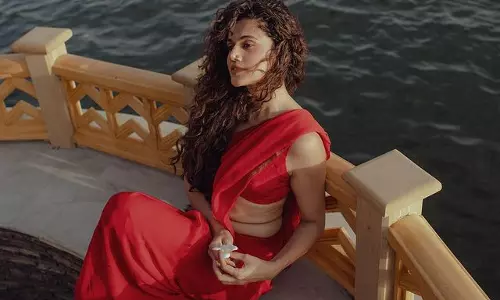 Taapsees Latest Sizzling Stills in Red