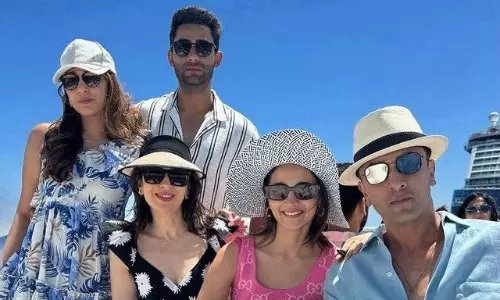 పిక్ టాక్‌ : అంబానీ ప్రీ వెడ్డింగ్ పార్టీలో స్టార్‌ కపుల్‌