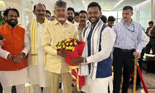కేంద్ర మంత్రిగా రామ్మోహన్ ...బాబు రియాక్షన్ !