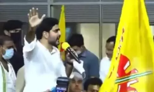 వైరల్  వీడియో... రైజ్  ఆఫ్  నారా లోకేష్!