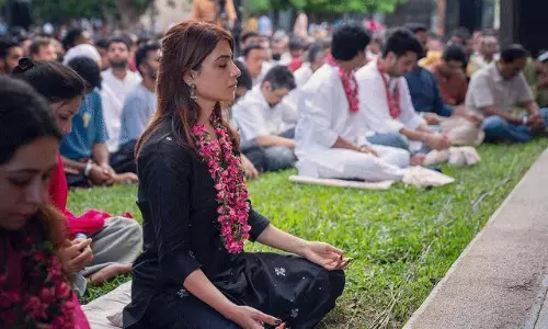 సద్గురు ఆధ్యాత్మిక చింత‌న‌లో  స‌మంత!