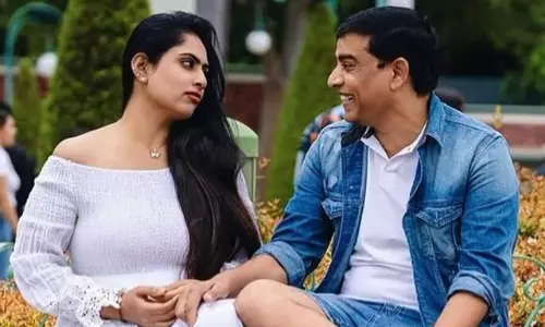 కపుల్ గోల్స్.. దిల్ రాజు, తేజస్విని ఫోటో షూట్ వేరే లెవల్!