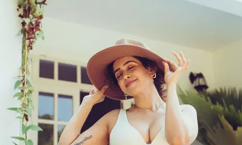 Sanya Malhotra Makes a Splash in Stunning Bikini Pic