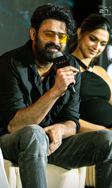 Prabhas Looks Stylish Ever In Kalki 2898AD Event See Pics