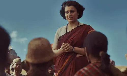 కంగ‌న వేగానికి రాజ‌కీయం బ్రేక్!