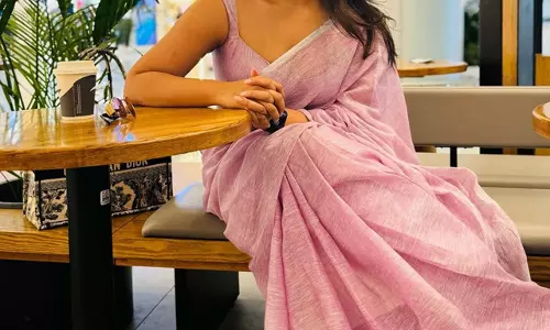 Samyuktha Menon Slays Saree Looks