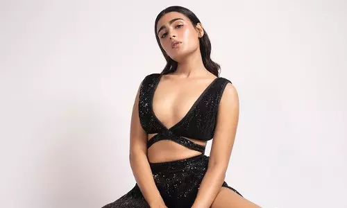 Shalini Pandey Flips Heads in Black