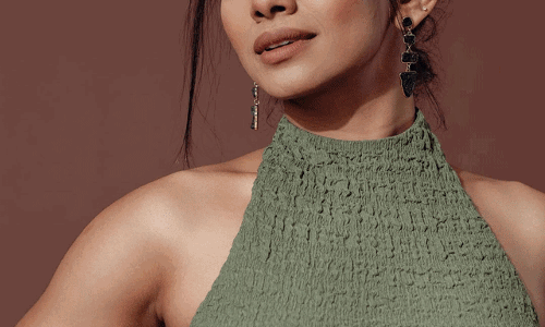 The Radiant Outfit of Saanve Meghghana