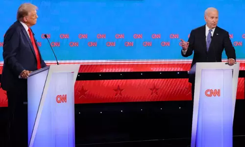 బైడెన్ వర్సెస్ ట్రంప్ ముఖాముఖి.. అధిక్యత ఎవరిది?