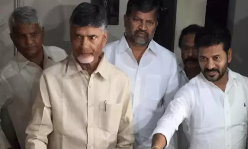 చంద్రబాబు రేవంత్ రెడ్డి భేటీ...ప్రజలలో వేరే చర్చ !