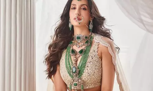 Nora Fatehis Dreamy Lehenga Ensemble