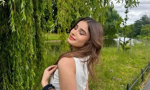 Rasha Thadani in Timeless White