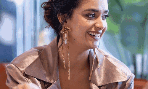 Keerthy Suresh in a Stunning Blazer Skirt Set