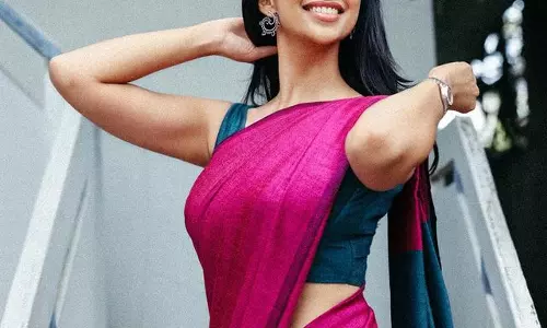 The Allure of Meenakshi Chaudhary’s Traditional Glam