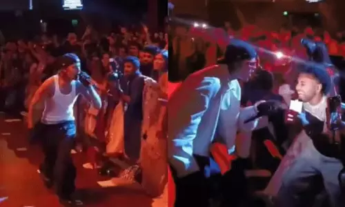 అంబానీ ఇంట వేడుక‌లో అంతా బీబ‌ర్ మ‌యం!