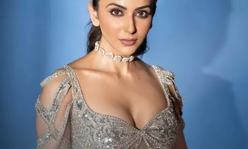 Rakul Preet In A Shimmering Symphony