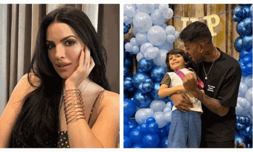 కొడుకుతో పాండ్యా.. ఫోటోల్లో న‌టాషా మిస్సింగ్