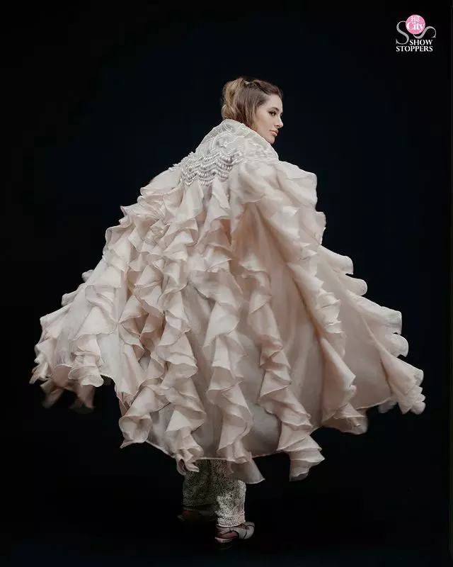 Nargis Fakhri Dazzles in Ethereal Blush Pink Nargis Fakhri Dazzles in Ethereal Blush Pink