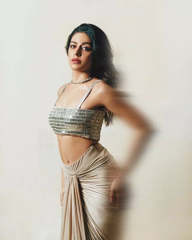 Alaya F Dazzles in Deep Blue Ensemble Alaya F Dazzles in Deep Blue Ensemble