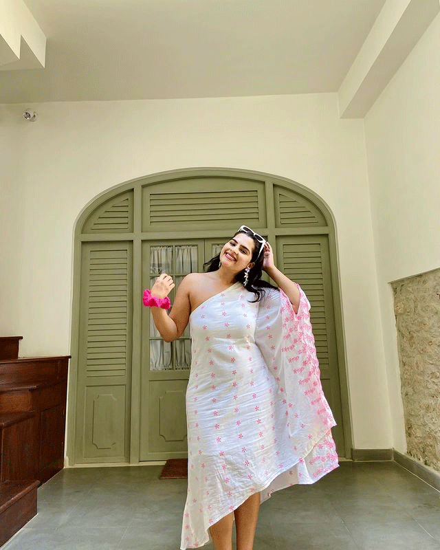 Kavya Kalyan Ram Looks Beautiful In Saree Kavya Kalyan Ram Looks Beautiful In Saree